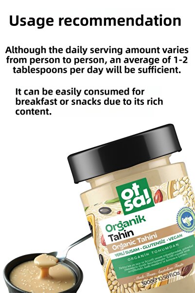 Otsa Organic Tahini 300 Gr