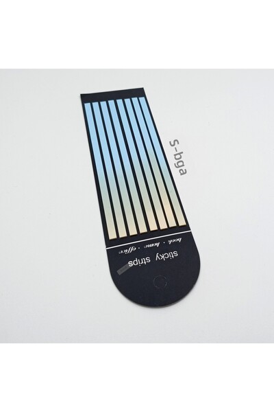 sibga tasarım Premium Marbled Colored Long Strip Transparent Post-It Note Post-It Note Post It. Bookmark 160 Sheets