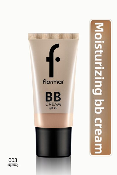 Flormar كريم بي بي بعامل حماية من الشمس SPF20 - طبيعي، 003 لايت - 8690604535408