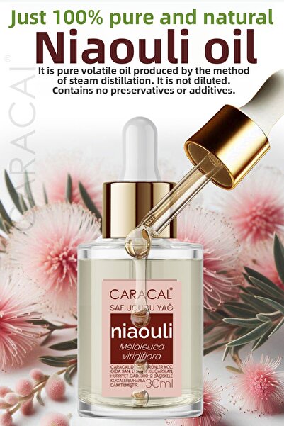 caracal Niaouli Essential Oil 30ml 100% Pure and Natural