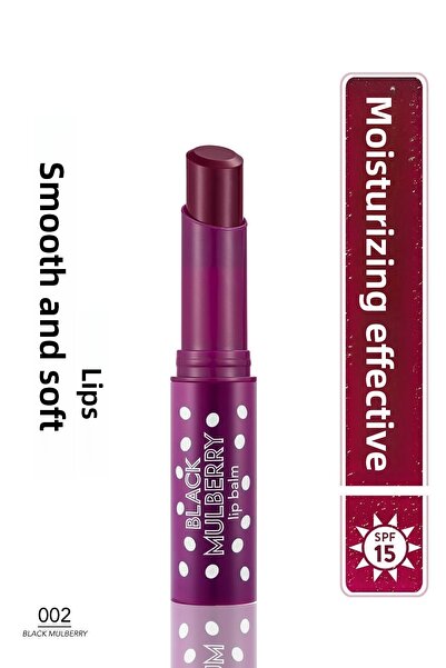 Flormar Colored Lip Moisturizer with Shea and Cocoa Butter (BLACKBERRY) - Lip...