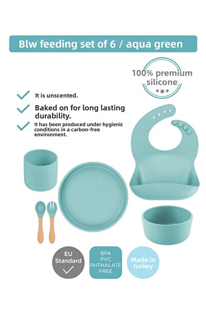OiOi Nutrition Set Blw Set Iii - Aqua Green