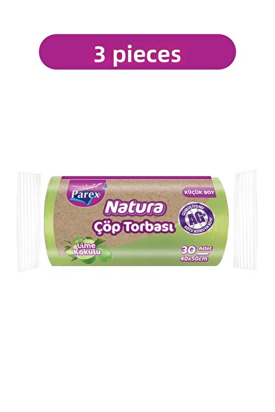 Parex Natura Garbage Bag Small Size 30 Pieces 40 X 50 cm Triple Pack