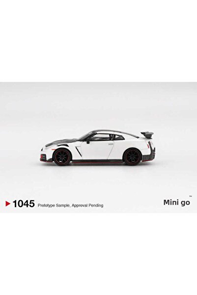 mini gt 1:64 Nissan Gt-R Nismo R35 2024 Brilliant White Pearl Diecast Model Car Mgt01045