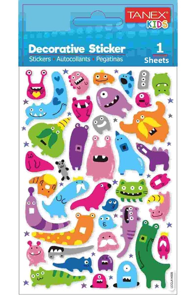 Tanex ملصق سلسلة كائنات الفضاء TNX-25156