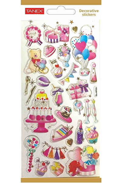 Tanex ملصق زخرفي-23 ملصق منتفخ TNX-5022