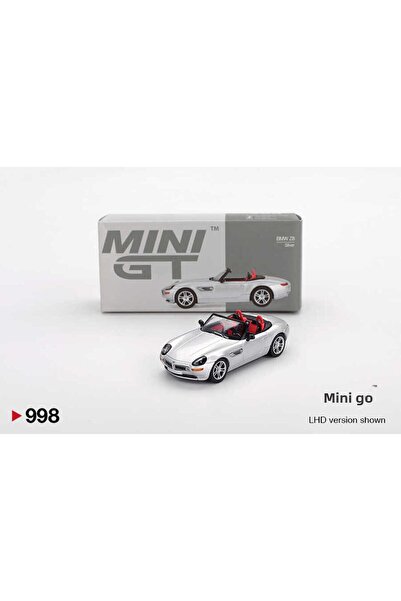 mini gt 1:64 Bmw Z8 Silver Diecast Metal Model Car Collectible Mgt00998