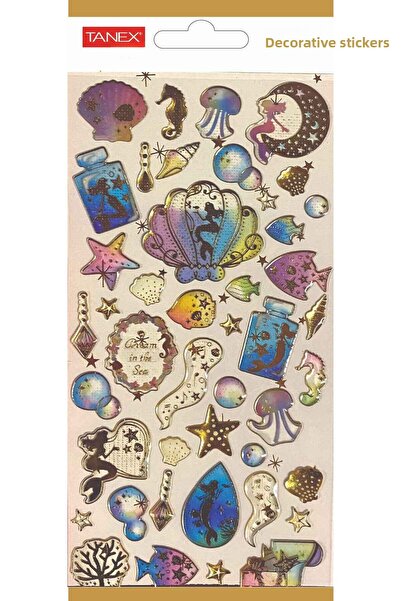 Tanex ملصق زخرفي-19 ملصق منتفخ TNX-5018