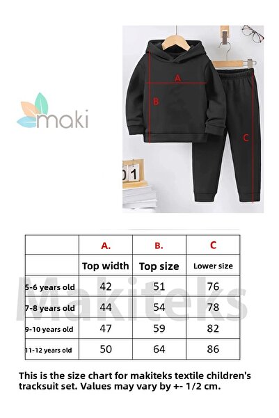 makiteks Winter Girl Tracksuit Set 5 6 7 8 9 10 11 12 Years Lilo Stitch Kiss