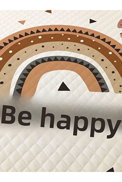 Evmila Rainbow Patterned, Printed Single and Children's Pique Set