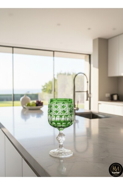 Kristal Market Handmade Crystal Haven Pattern Glass