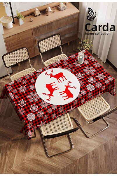 Cardea Home Collection Crăciun Fericit Crăciun Față de masă cu cerb
