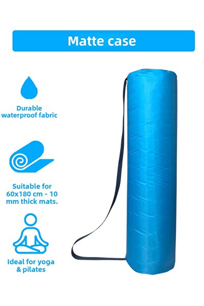 Wallery Bags حقيبة حصيرة يوجا محمولة مع حزام كتف لحقيبة حصيرة اللياقة البدنية