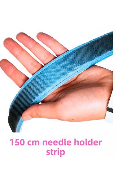 Punchistanbyuyc إبرة/سلسلة تثبيت شريط التطريز بطول 150 سم (1.5 متر)