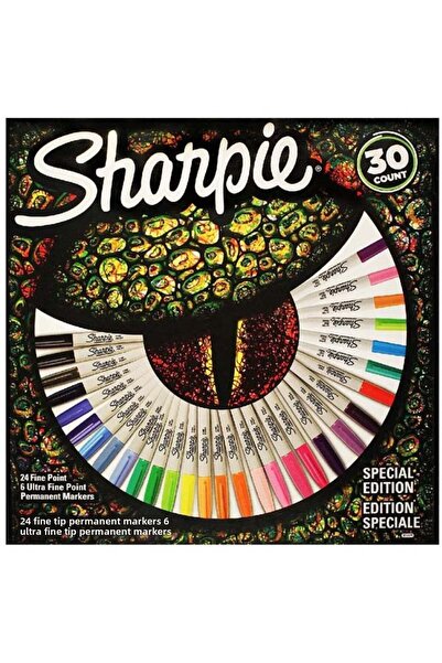 Sharpie قلم تحديد دائم فاين كيرتنكيل 30 لوكس 2061335