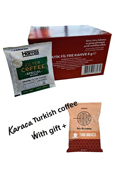 Harras Disposable Filter Coffee Special Blend 1 Box (32 Pieces)