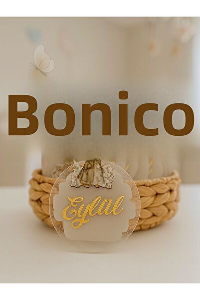 Bonika Baby Newborn Gift Plexiglass Magnet (10 Pieces in Transparent Bags)