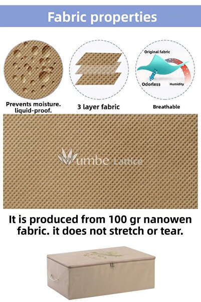 umbellatum Σετ Μπεζ Χρώμα 2 Mega 3 Μεγάλες και 2 Μικρές Τσάντες