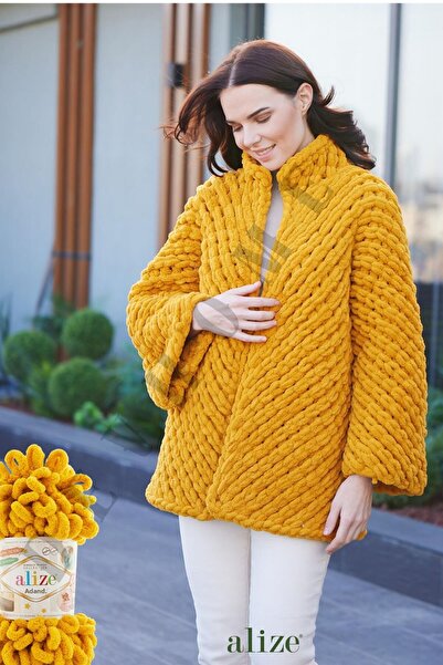 devhome Alize Puffy Hand Knitting Yarns Panduf Blanket Yarn Scarf Cardigan Mat Yarn 9 Meters 100 Grams 6 Pcs