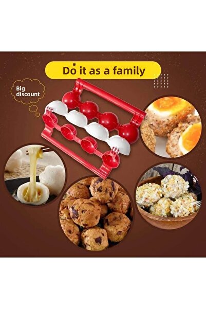 Morpanya Meatball Apparatus Inner Mold - Ball, Cookie, Bomb Dessert and Cake ...