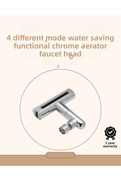 ZERO LAND Lvsqvr 360 °   Rotating Water Flow Head |   4 in 1 (122910) Multi-Use