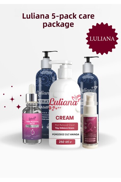 Luliana 5-Piece Care Package All of Beauty in One Box