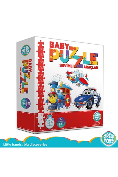 circle My Best Puzzle Vehicles 37 Pieces |   8 Pieces Vehicle Themed Educatio...
