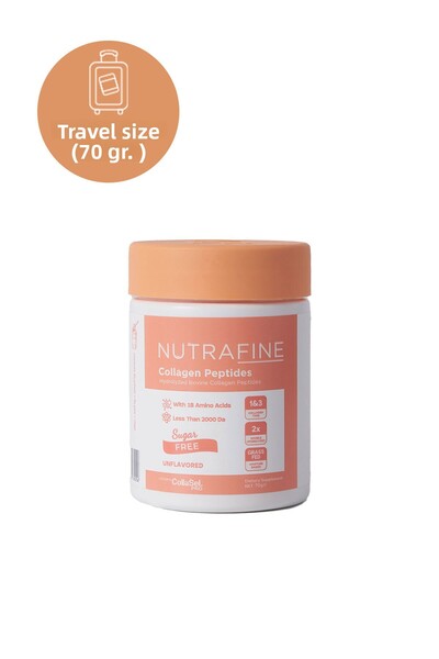 Nutrafine كولاجين 100% متحلل مرتين من النوع 1 والنوع 3 مع دراسات سريرية - 70 ...