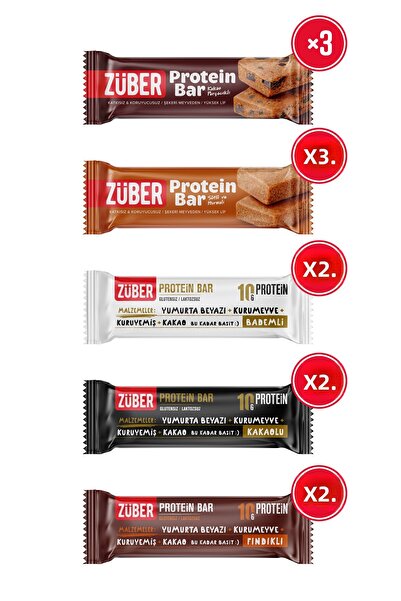 Züber Protein Bar New Trial Pack