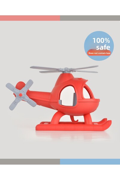 lets be child Lc طائرة هليكوبتر كبيرة باللون الأحمر