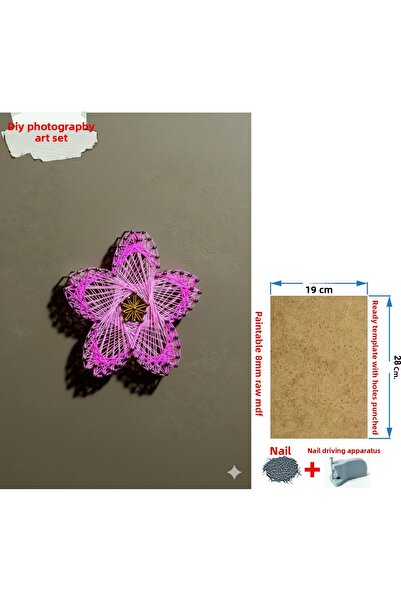 Tiydem Artă cu fir Dezvoltarea atenției Abilități motrice manuale Educație Montessori pentru copii Filografie Set gata pentru flori