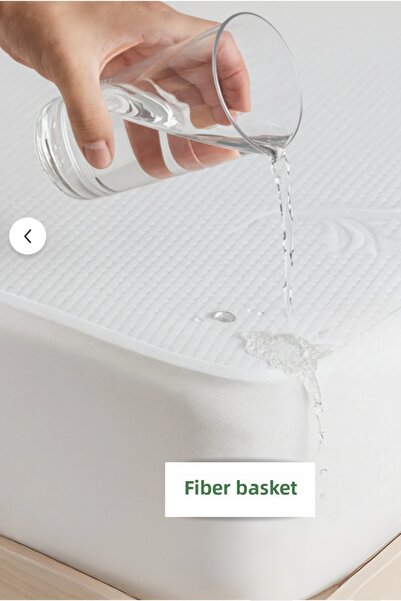 Elyaf Sepeti Cotton Top Fabric Mattress Pad Ultra Quiet Liquid-Proof Mattress Protector Mattress Pad