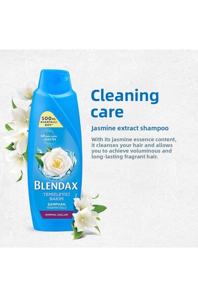 Blendax Cleansing Care Shampoo with Jasmine Extract 500 ml