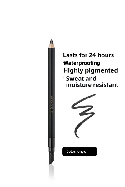 Estee Lauder قلم تحديد العيون - قلم تحديد العيون جل مقاوم للماء يدوم 24 ساعة ...