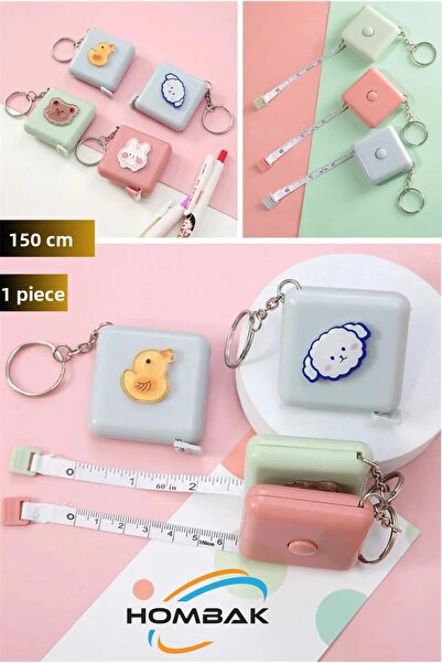 Hombak Ruletă de măsurare pătrată cu înfășurare automată de 1,5 metri - Rulet...