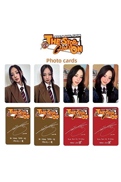 Kpop Dünyasi Σετ φωτογραφιών TWICE Tzuyu '' TEN : The Story Goes On ''