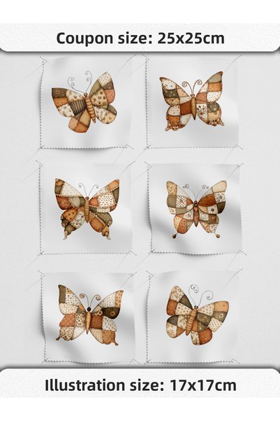 FabricMarket Patchwork Fabric Set – 100% Cotton Patterned Fabric Coupons for Sewing and Hobby