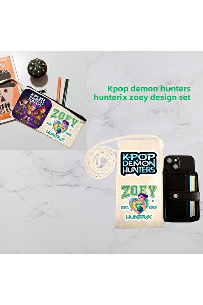 lovver KPOP ΚΥΝΗΓΟΙ ΔΑΙΜΟΝΩΝ HUNTERIX ZOEY ΣΕΤ ΣΧΕΔΙΑΣΜΕΝΟ ΑΠΟ ΖΟΕΪ