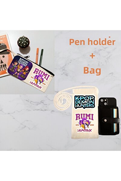 lovver مجموعة حقائب بتصميم KPOP DEMON HUNTERS HUNTERİX RUMİ