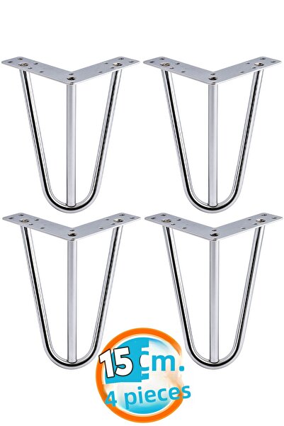 NZB 4 Pcs Furniture Leg Triangle Modern Design Sofa Coffee Table Desk Tv Unit...