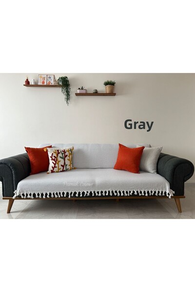 metin tekstil Buldan Sleeveless 170 X 210 Cotton Sofa Cover