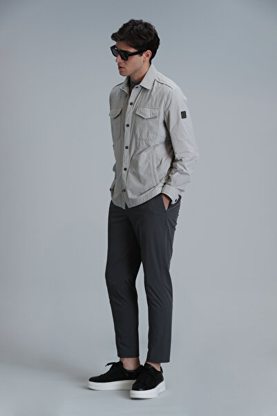 Lufian Alex Smart Erkek Chino Pantolon Slim Fit Yeşil