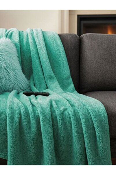 Mulberry Wellsoft Blanket Television Blanket Plush Fleece Blanket Single 170*230 Mint Green