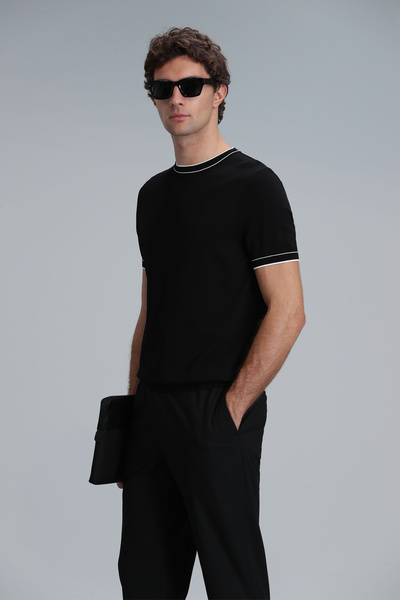 Lufian Steve Erkek Kazak Siyah