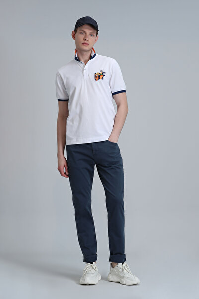 Lufian Helt Spor 5 Cep Erkek Pantolon Slim Fit Lacivert