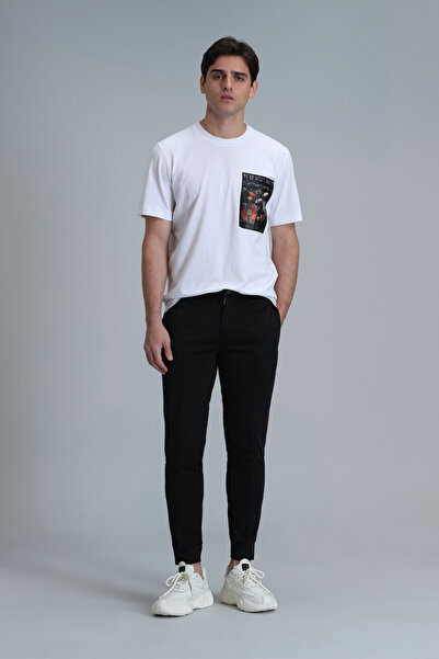 Lufian Pito Jogger Pantolon Tailored Fit Siyah