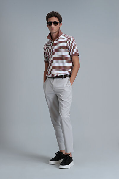 Lufian Danı Smart Erkek Polo Tişört Kiremit