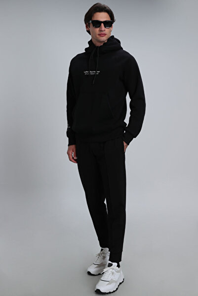 Lufian Luıs Erkek Sweatshirt Siyah