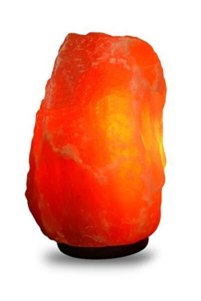 Zencefil Organik Himalaya Tuz Lambası 7-9 Kg Doğal Kaya Tuzu Lambası Aç Kapa ...