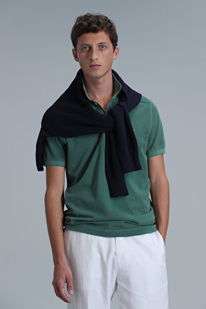 Lufian Vernon Smart Men's Polo T-Shirt Green